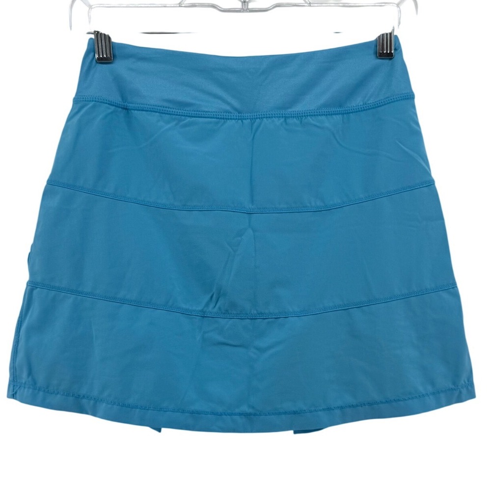 Taylor Jordan Womens Blue Pleated Back Golf Tennis Skort Size 2 Activewear